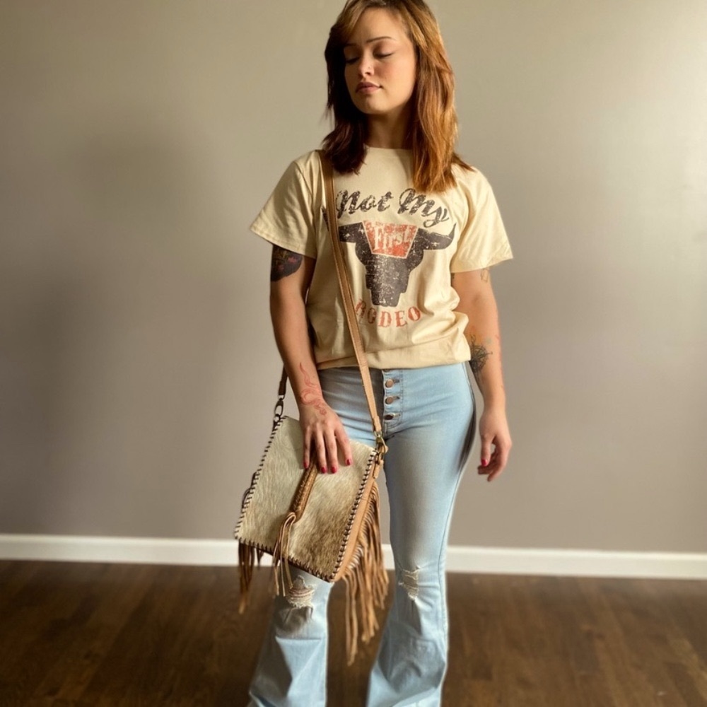 New Western Boho Cowgirl Graphic Tee - Picture 5 of 8
